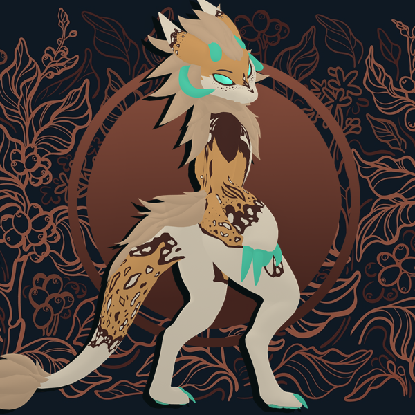 Latte - Retexture For Wickerbeast King VRChat Avatar