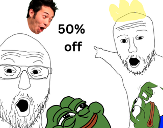 50% Off store sale
