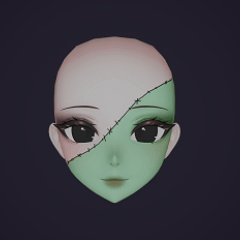 Zombie textures (6 Heads+ 3 Bodys)