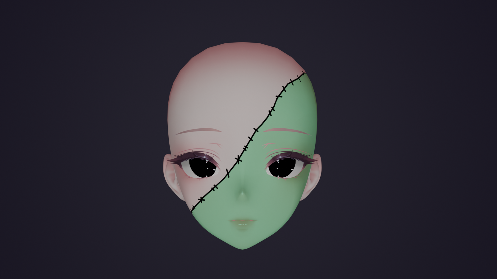 Zombie textures (6 Heads+ 3 Bodys)