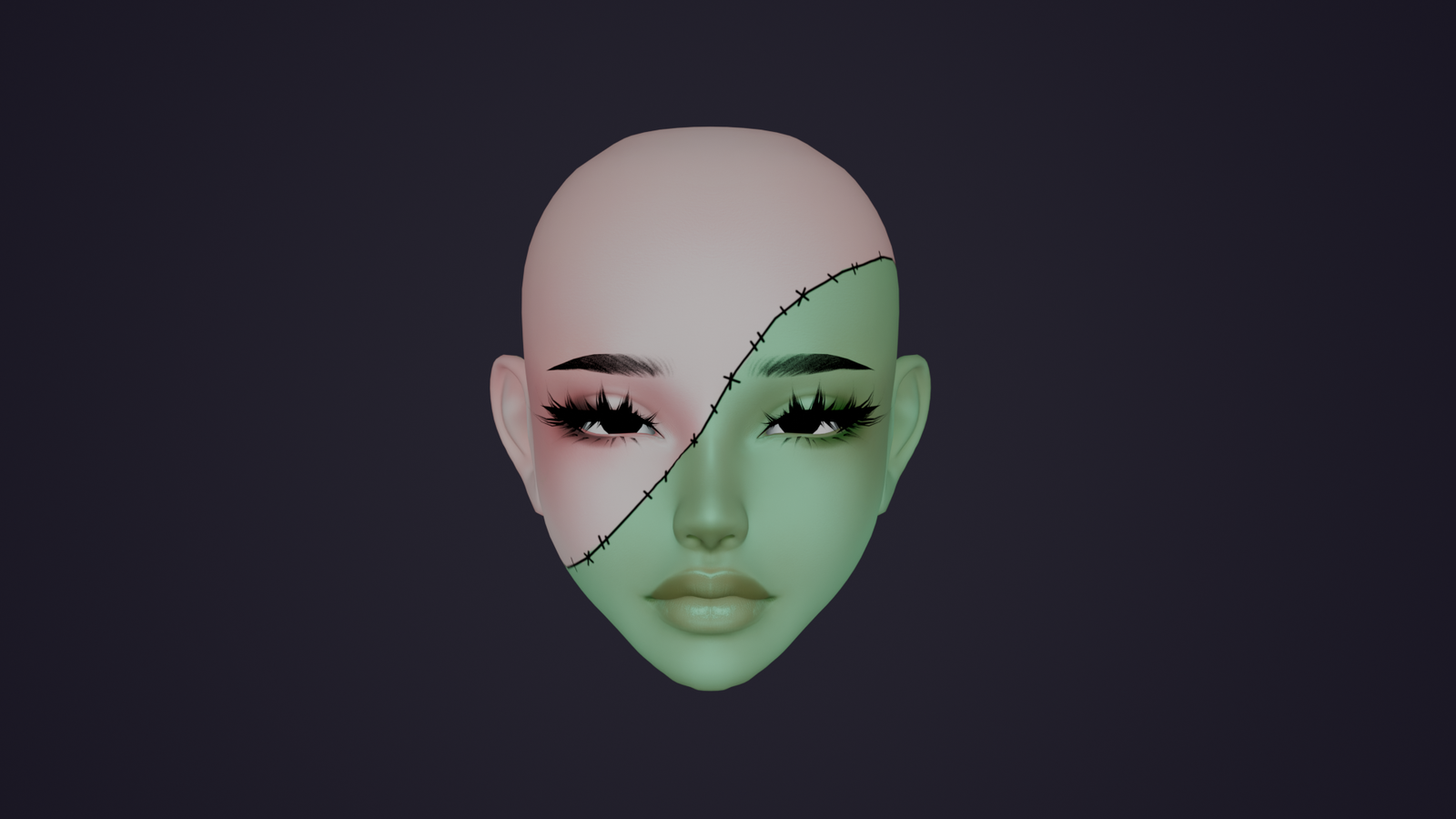 Zombie textures (6 Heads+ 3 Bodys)