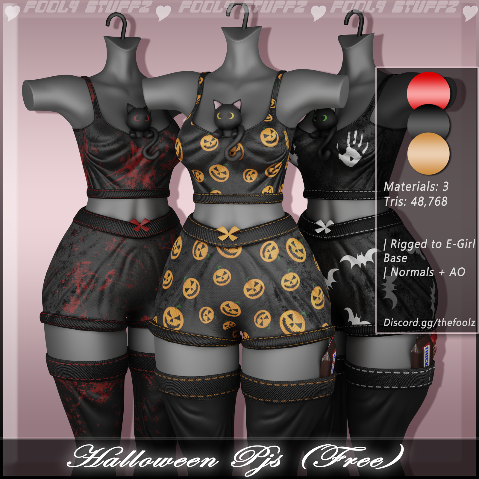 Halloween Pjs ♡ [FREE in server]