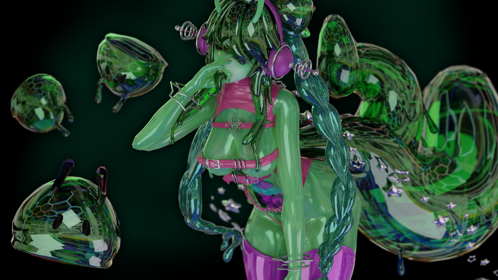 ⚠︎ Juno the Alien Slime ⚠︎ Budget Friendly ⚠︎ SPS / VRCFT / OPTI ⚠︎