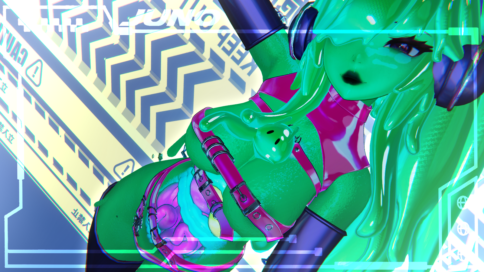 ⚠︎ Juno the Alien Slime ⚠︎ Budget Friendly ⚠︎ SPS / VRCFT / OPTI ⚠︎