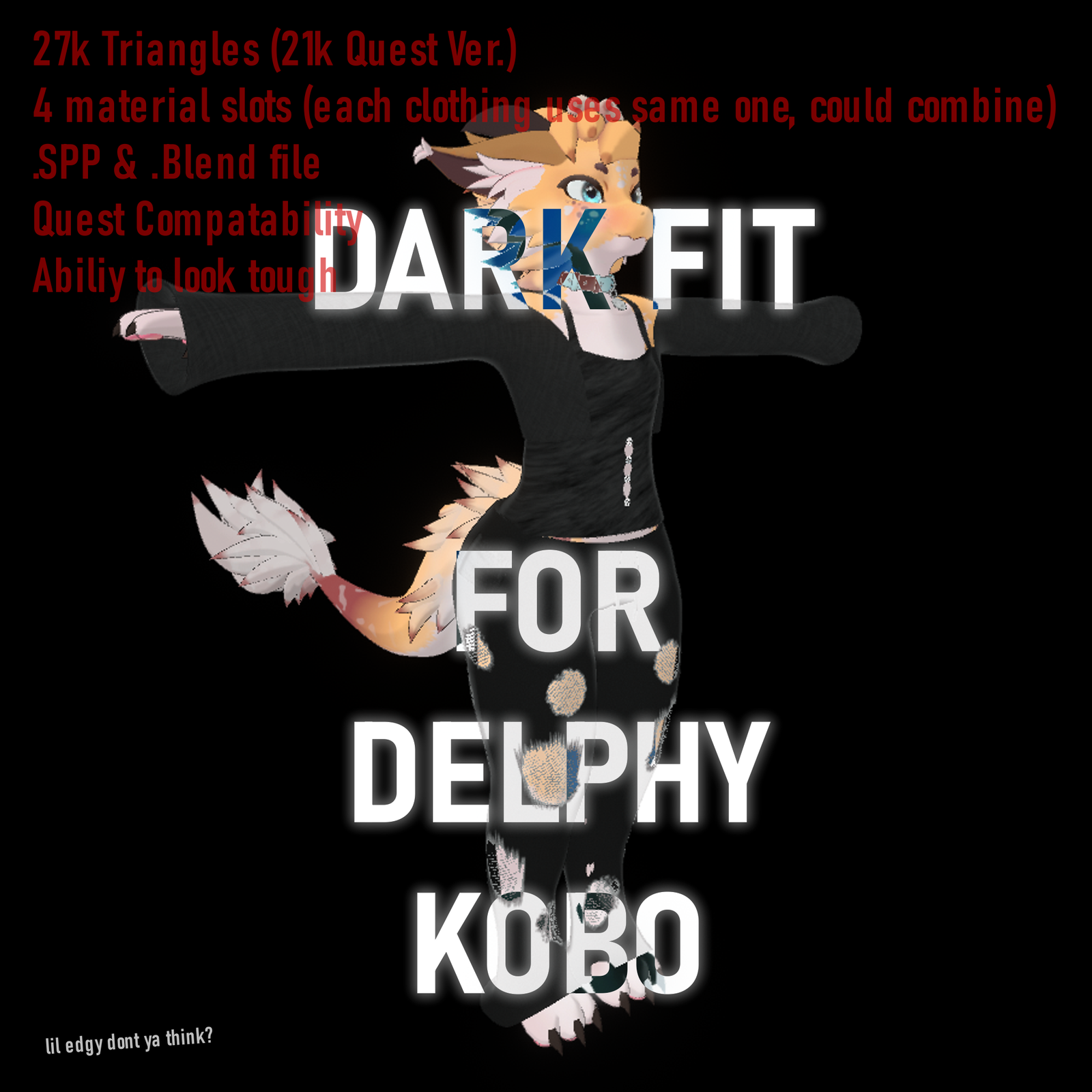 Dark Fit for Delphy Kobo