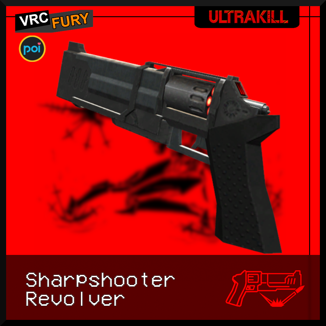 Sharpshooter Revolver from ULTRAKILL (VRChat)
