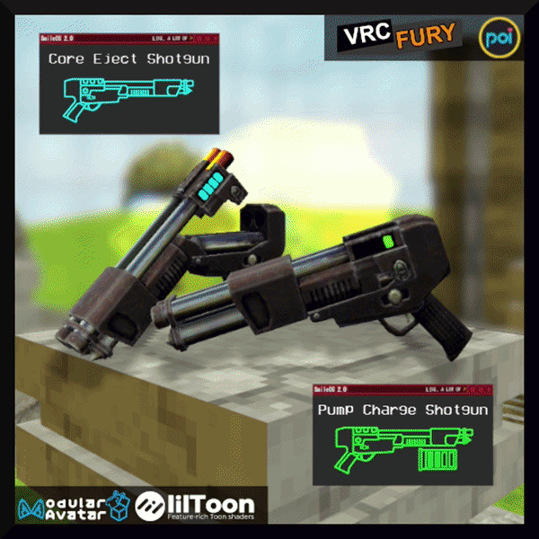 Core Eject & Pump Charge Shotgun