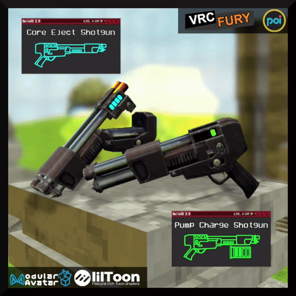 Core Eject & Pump Charge Shotgun