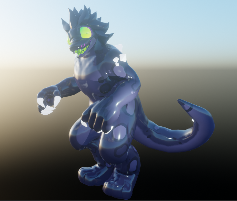 Crystal Snake / Hebi VRChat Furry Base