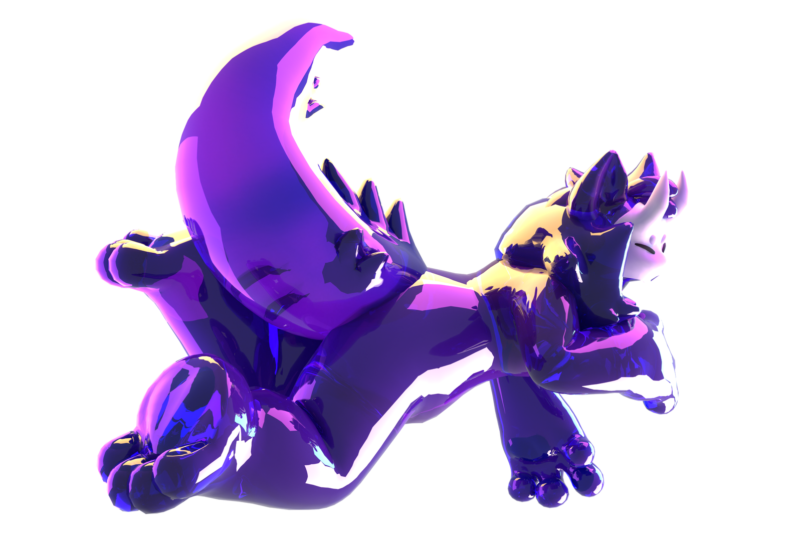 [FREE] Slimehound V2 | Furry VRChat Model