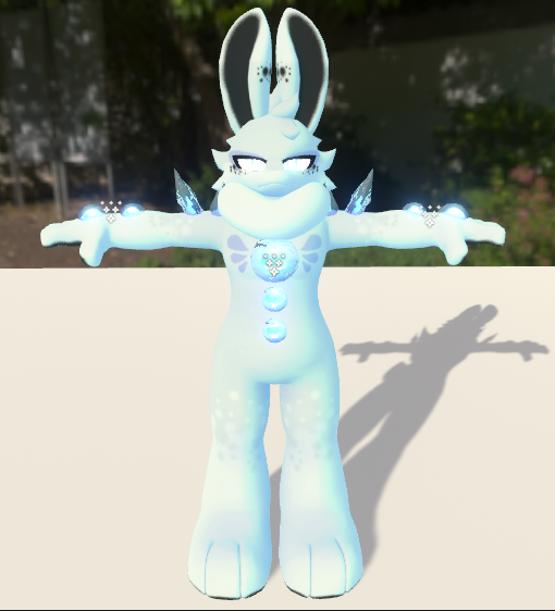 [FREE] Tuzi Bunny (Furry VRChat Model)