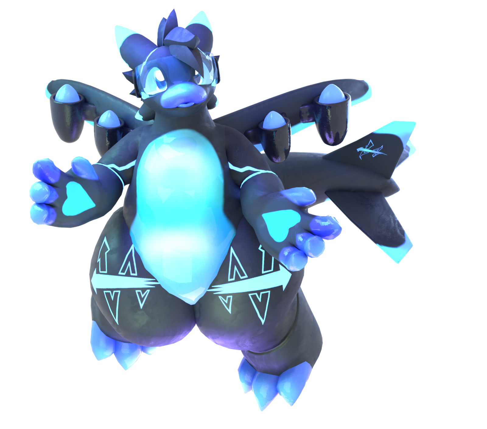 Stylized Aeromorph / Airplane Dragon