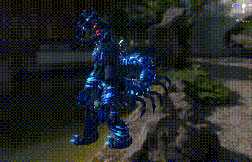THUNDER CENTIPEDE !