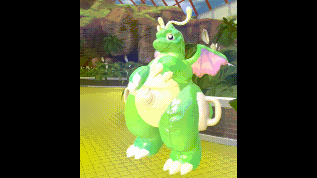 Little Dragonet Pooltoy