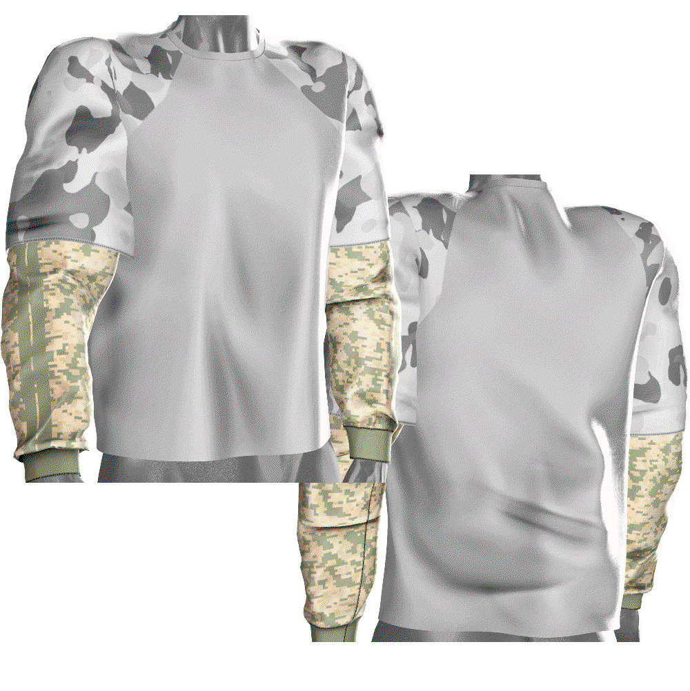 male layered tshirt