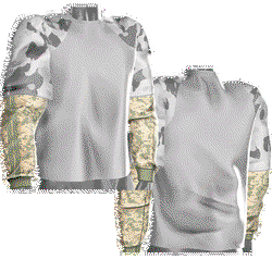 male layered tshirt