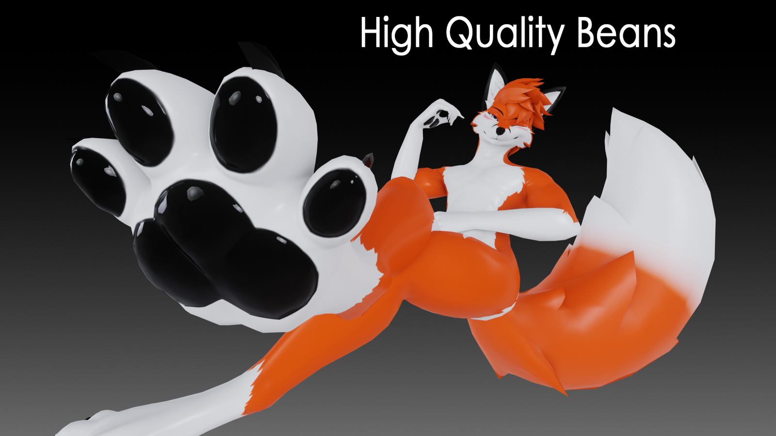Porcelain Fox - Stylized Vulpine Avatar Base for VRChat