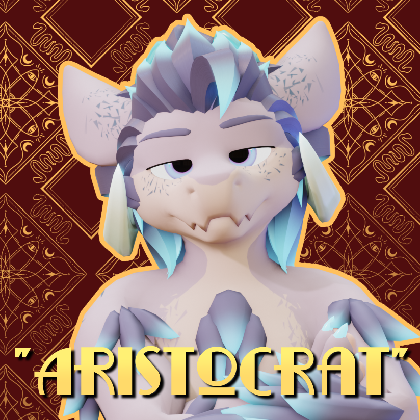 Winterbold Hairstyle - Aristocrat - VRChat Avatar Hair Asset