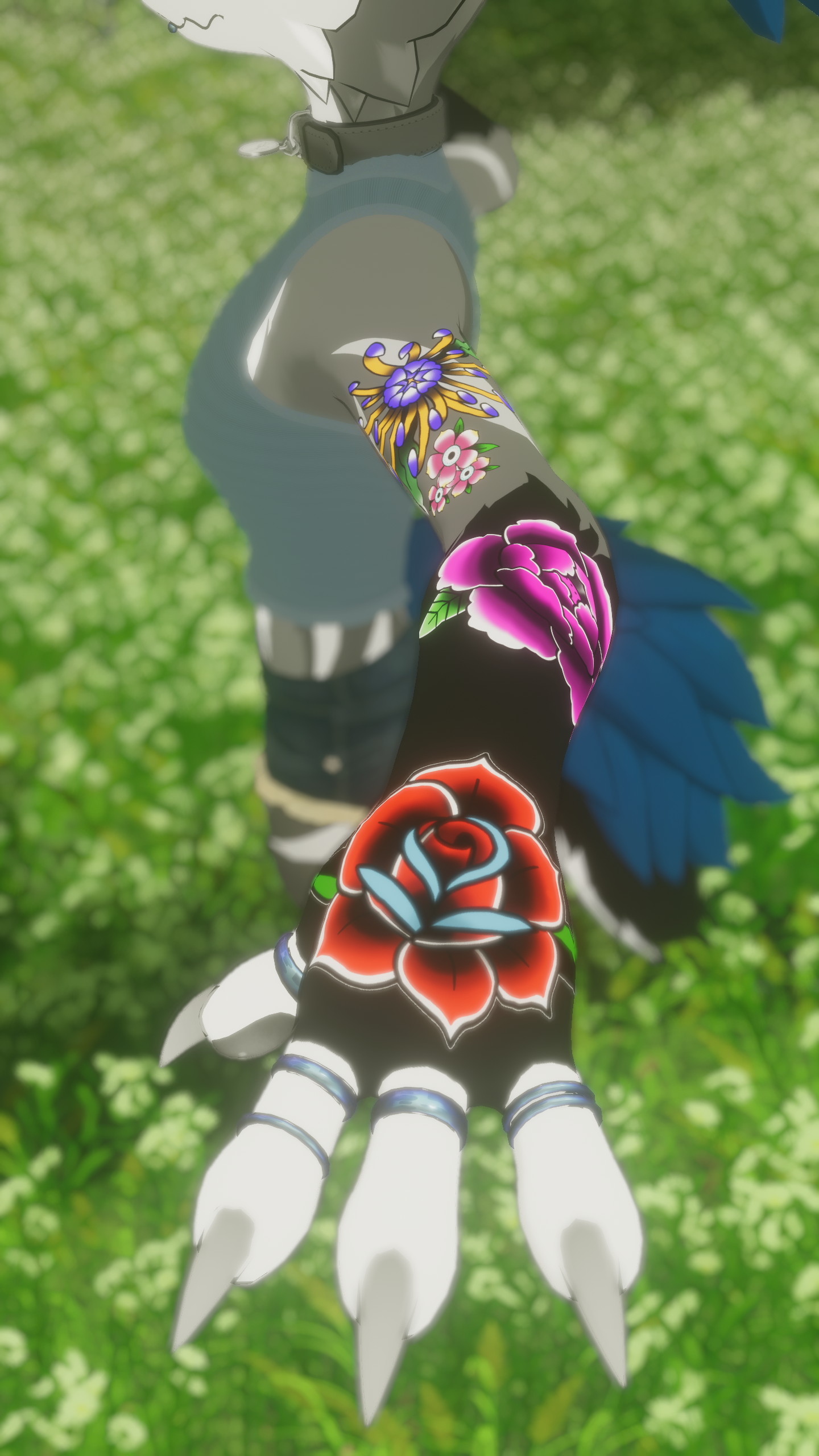 Nova Beast - Flower Tattoos