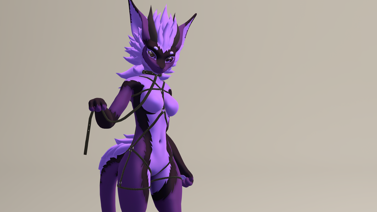 Harness and Collar set for Nexie's Female Nardoragon