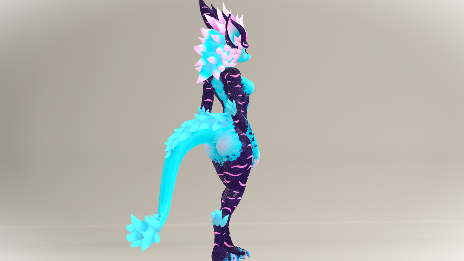 "Pastel Dragon" Texture for Nexie's Female Nardoragon