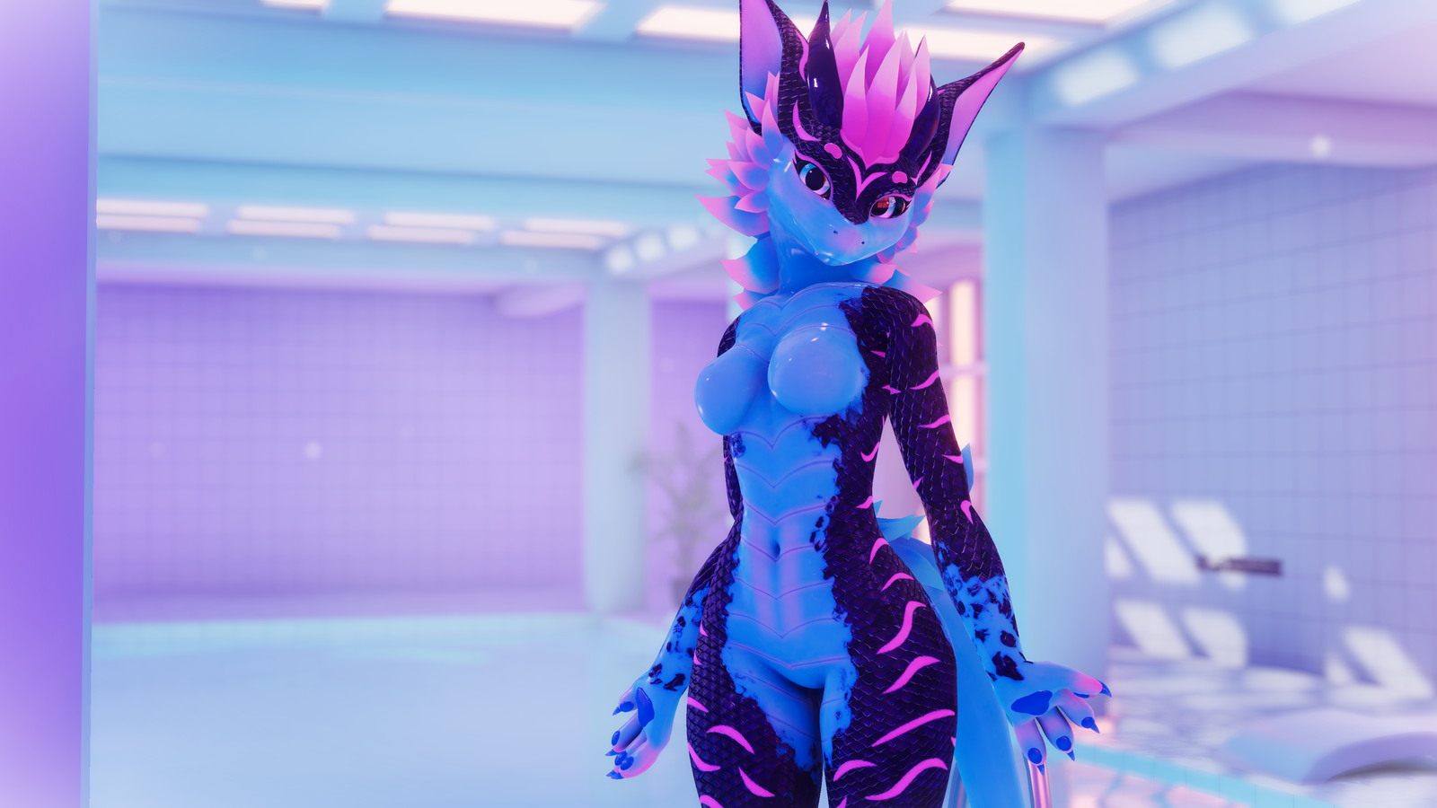 "Pastel Dragon" Texture for Nexie's Female Nardoragon