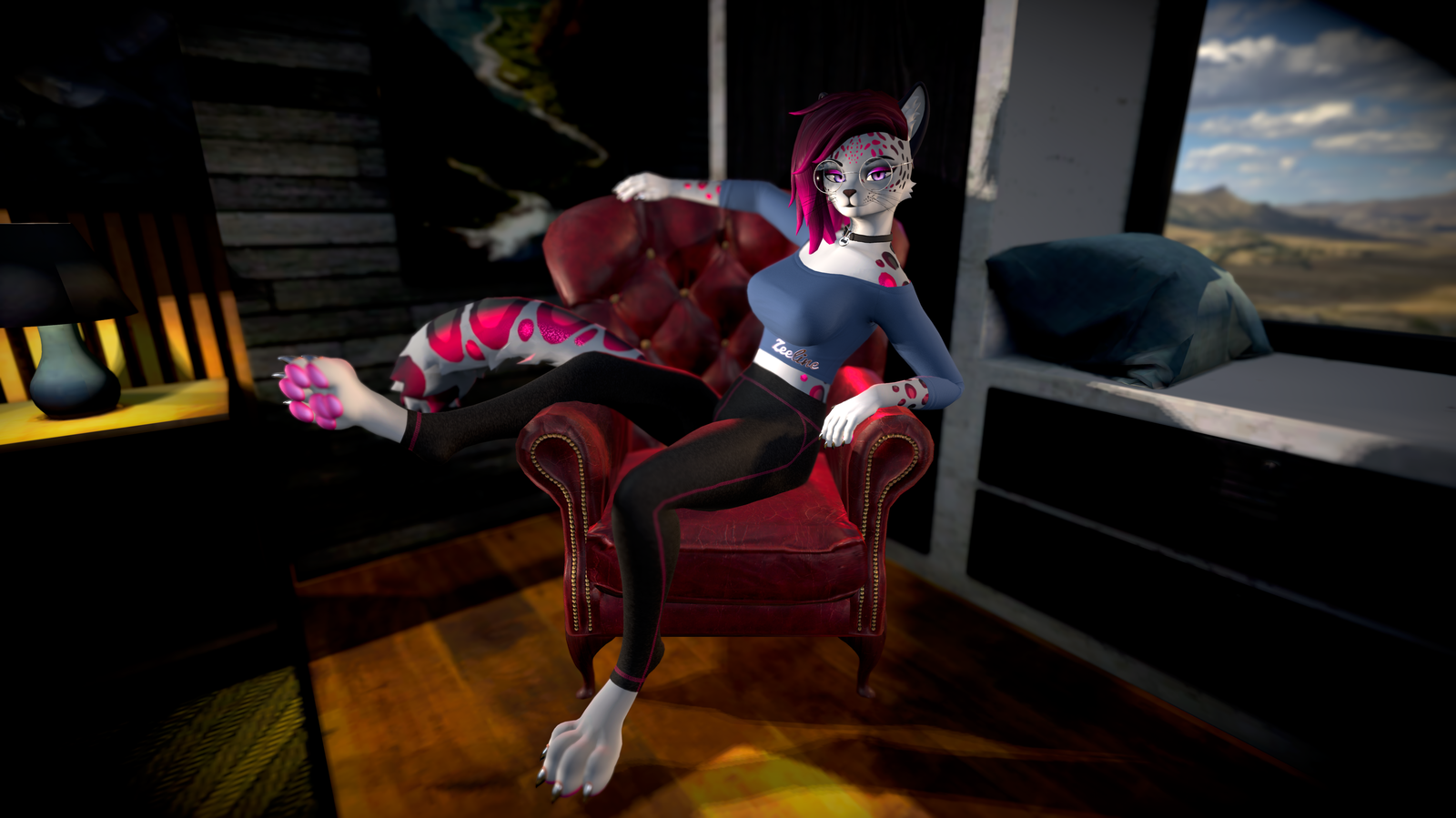 The Zeeline - Feline Avatar - VRChat