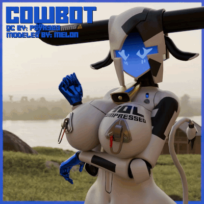CowBot [VRChat Avatar] [PC | GoGo] [SFW | NSFW]
