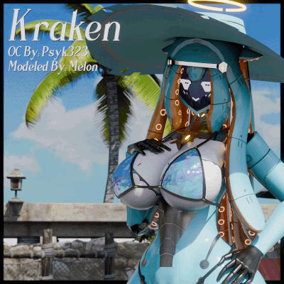Kraken [VRChat Avatar] [PC | GoGo] [SFW | NSFW]