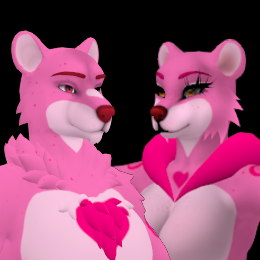 Valentines Bears ( Honey & Bjorn)