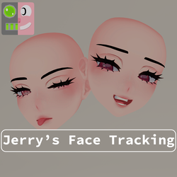 Sweaty Female Head Jerry's Face Tracking Add-On