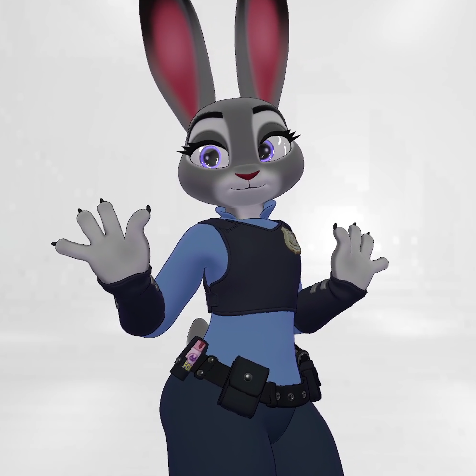 Police Bunny | Vrchat Avatar