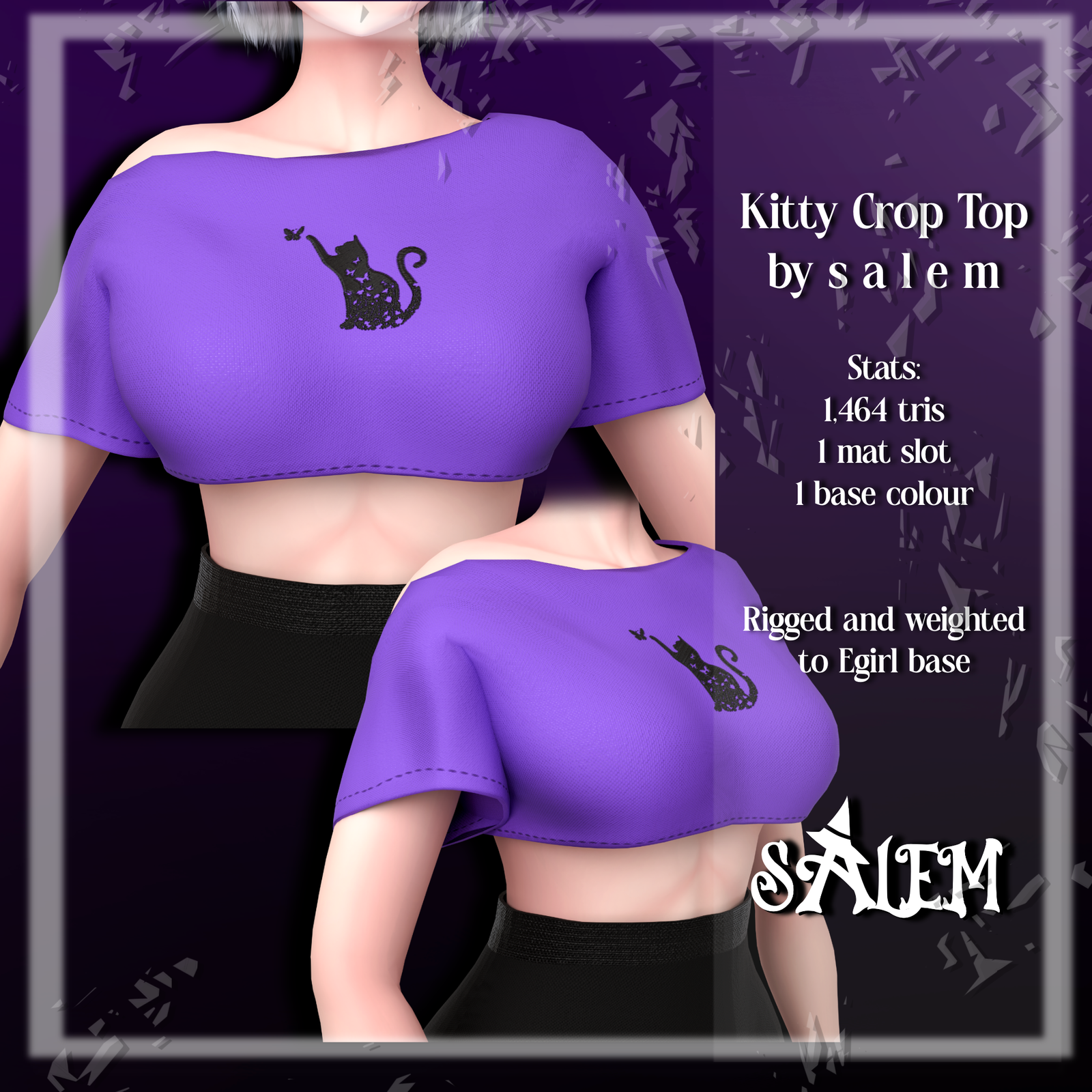 Kitty Crop Top