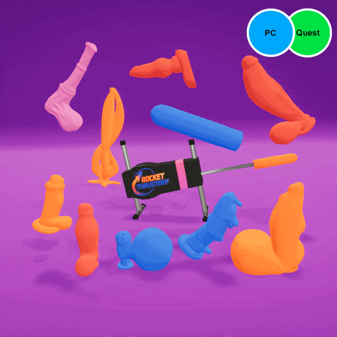 🚀NSFW Rocket Thruster – Lovense Enabled - Dildo Sex Machine