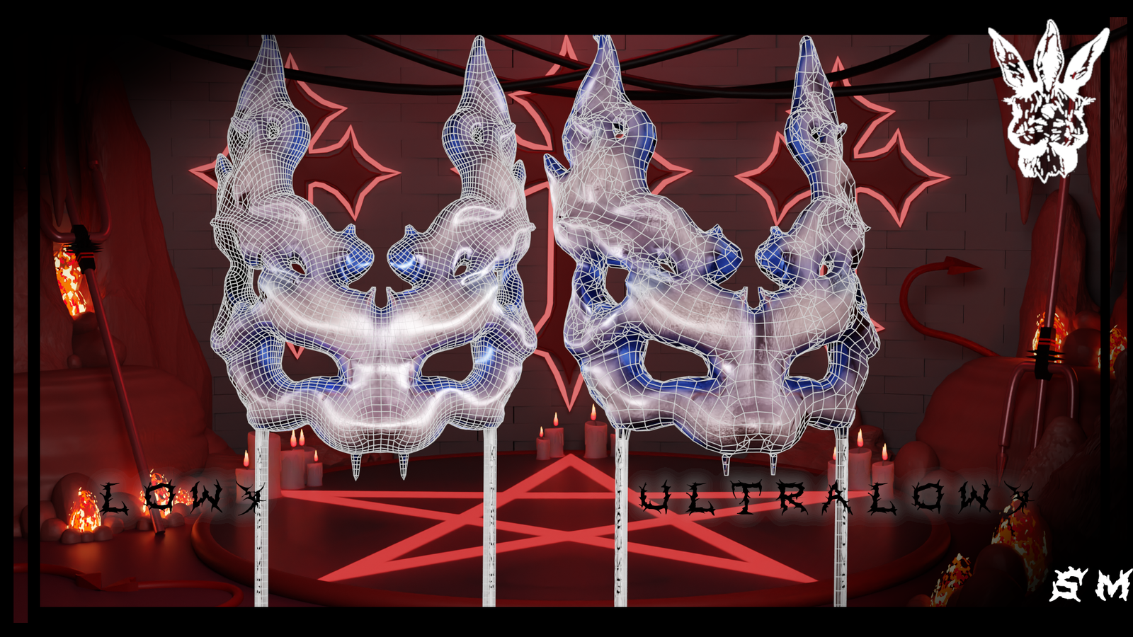Mystical fox mask