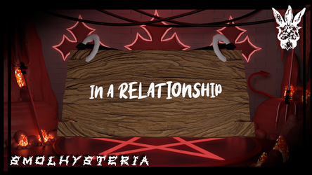 Wooden signage - Taken (Hell Edition)