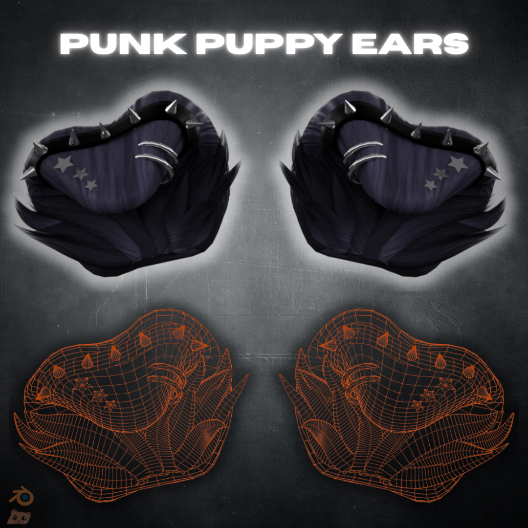 Punk Puppy Ears