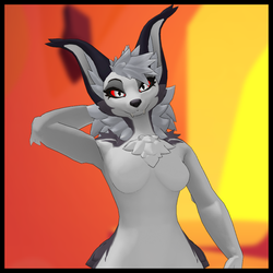 Vulper Texture - Loona from Helluva Boss