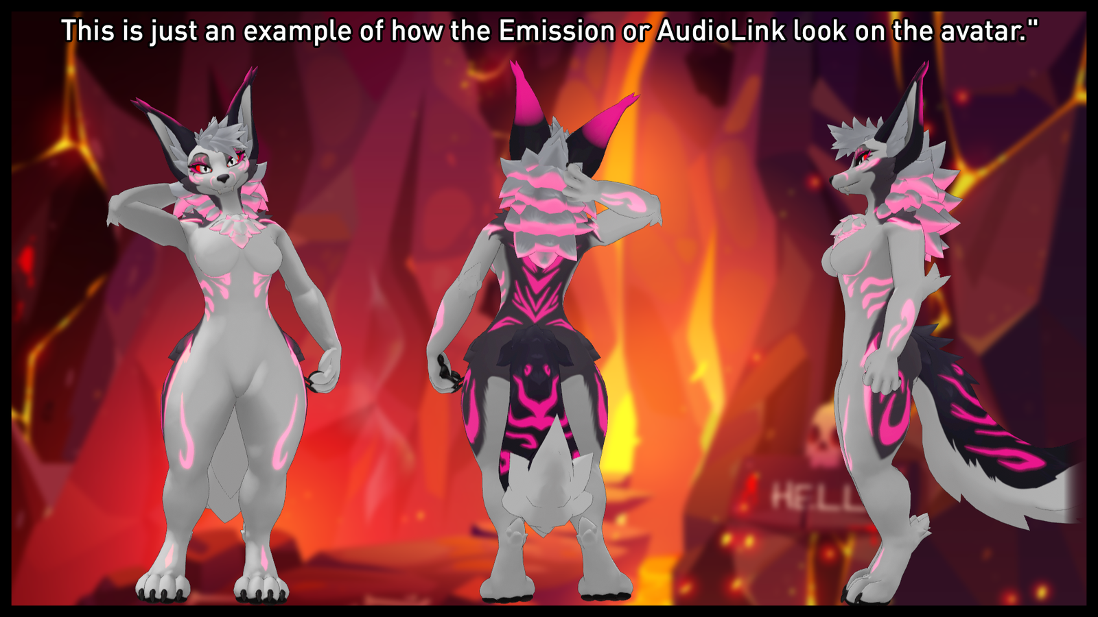 Vulper Texture - Grey haired female wolf