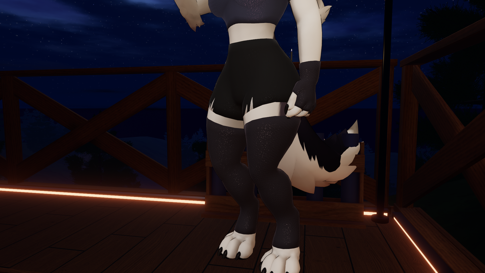Outfit for Grey haired female wolf