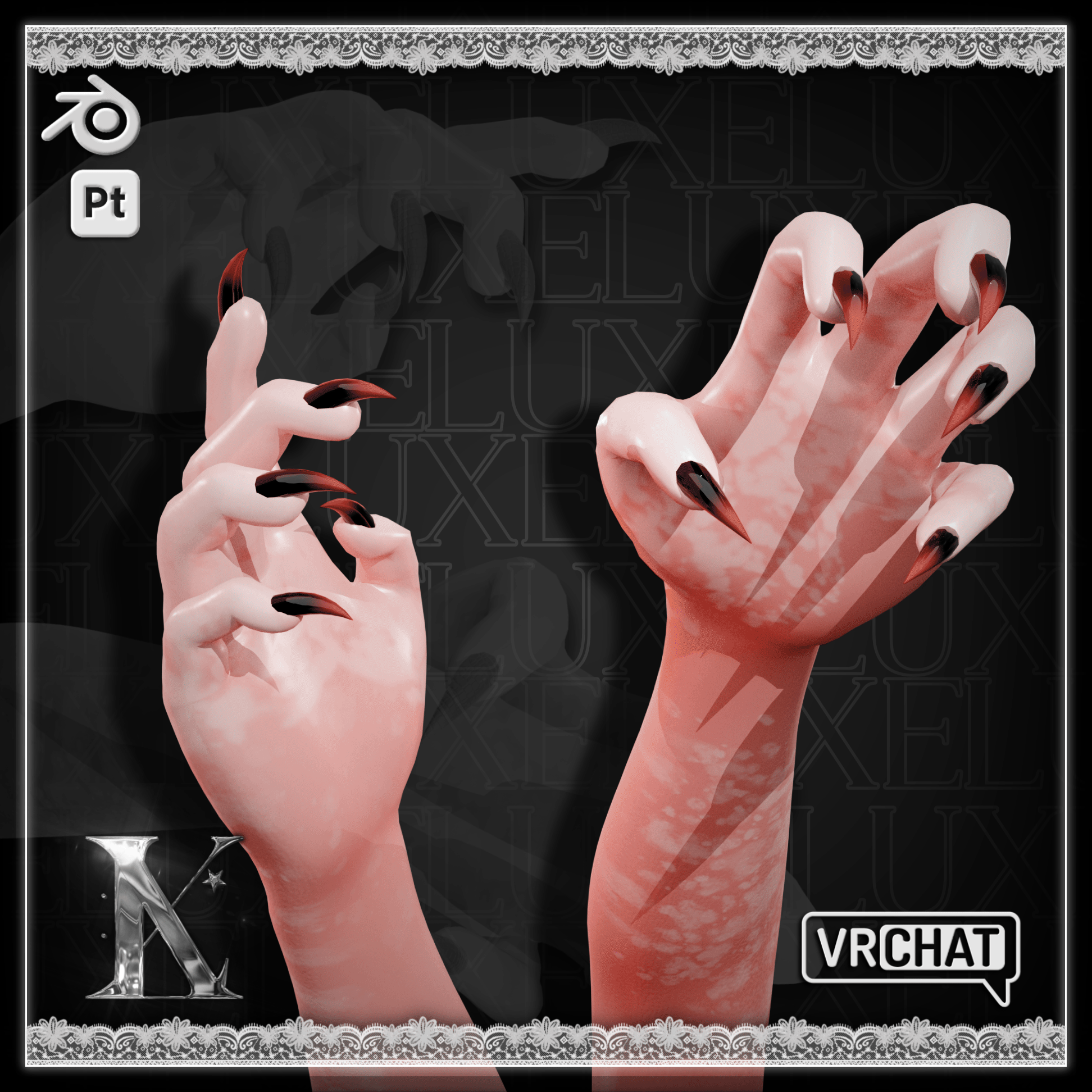 . Haunted Talons by Lüxe