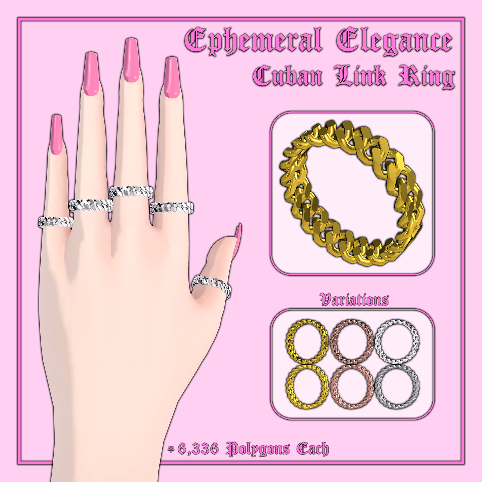 Cuban Link Ring