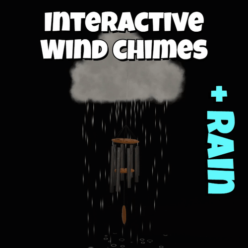 Interactive wind chimes