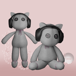 Plush Kitty Sock Doll