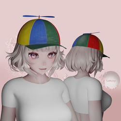Spinnable Propeller Hat