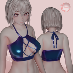 Latex Rave Top