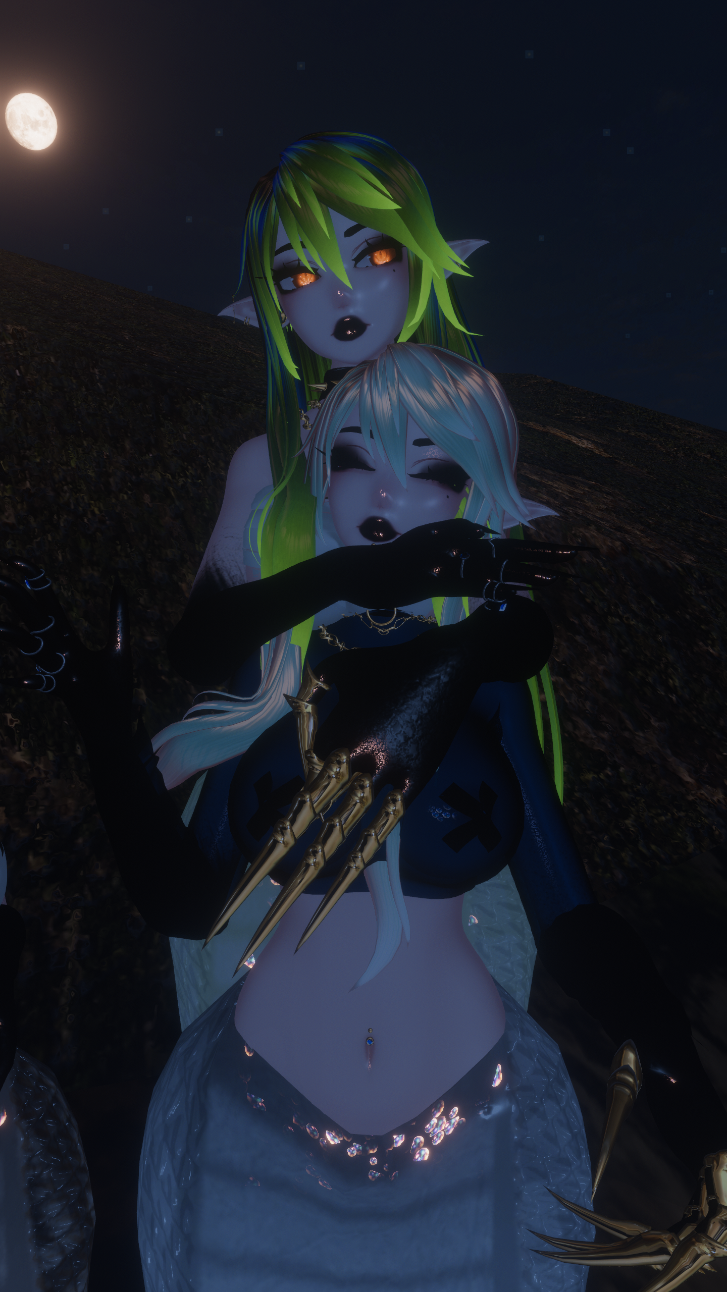 Ebony the Lamia Mommmy NSFW (PC + Q)
