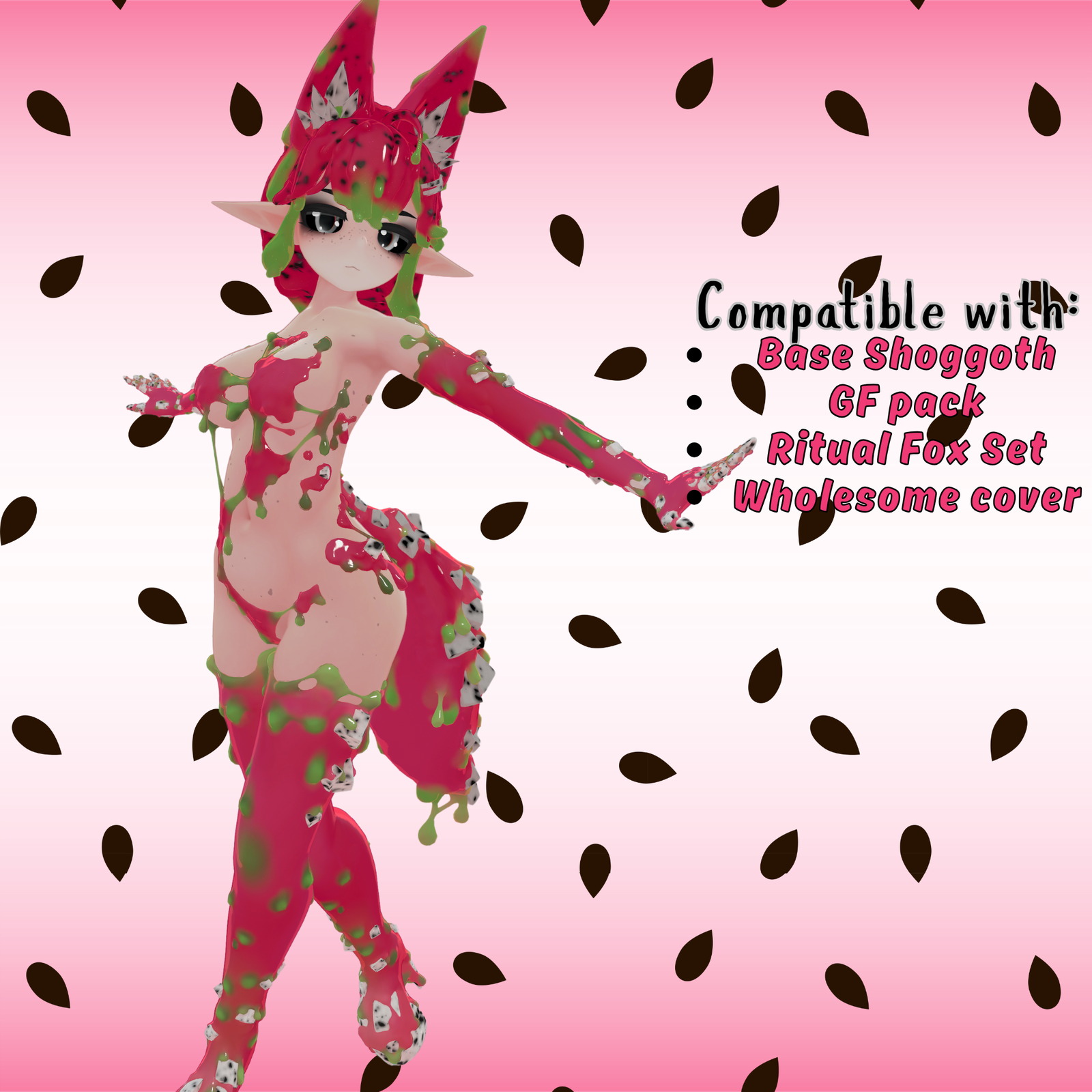 Draggoth - Compatible with Shoggoth + GF + Wholesome + Ritual Fox packs