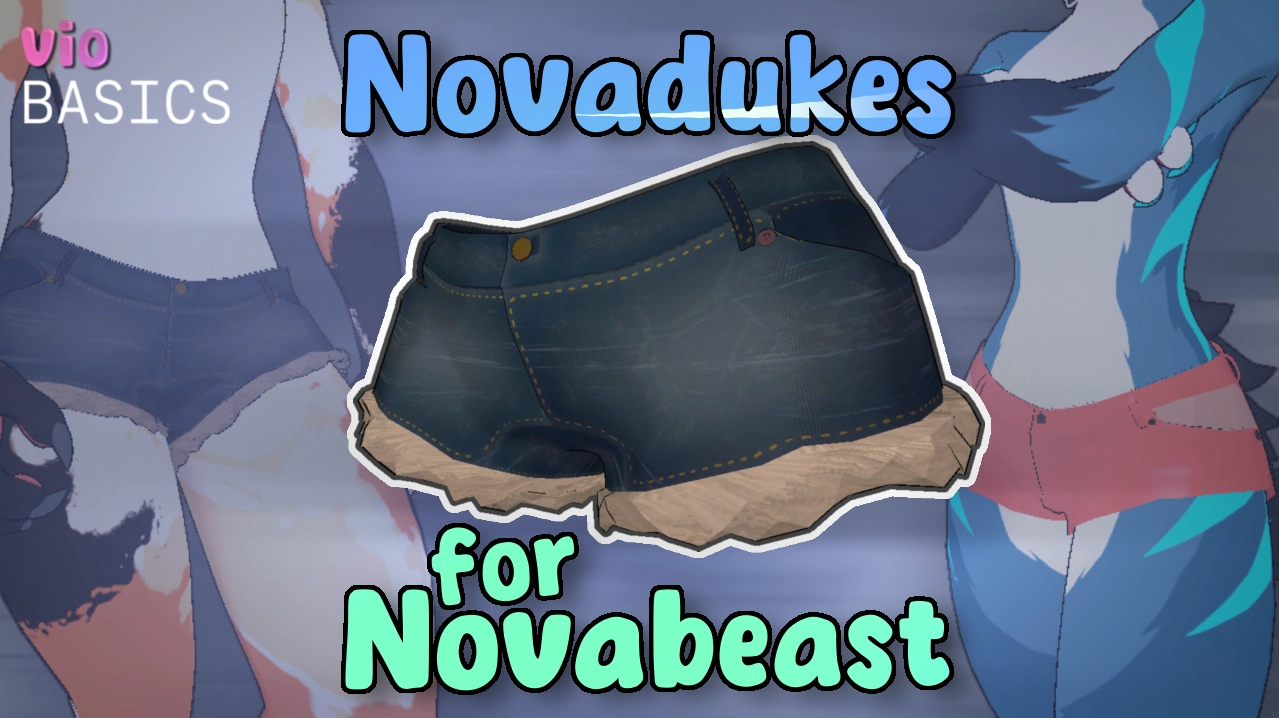 "Novadukes" Short Shorts for Novabeast