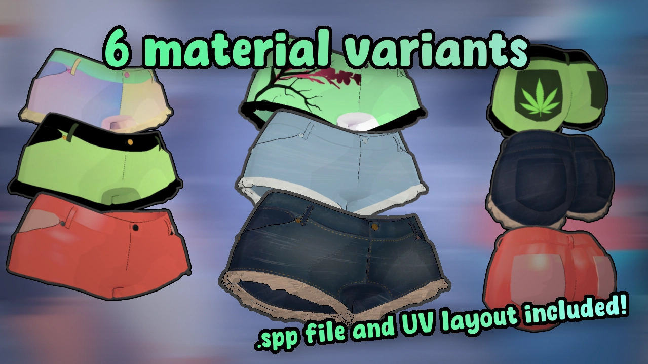 "Novadukes" Short Shorts for Novabeast